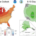 Figure 4: CPC 6-10 Day temperature and precipitation outlook maps, valid June 2-6, 2025.